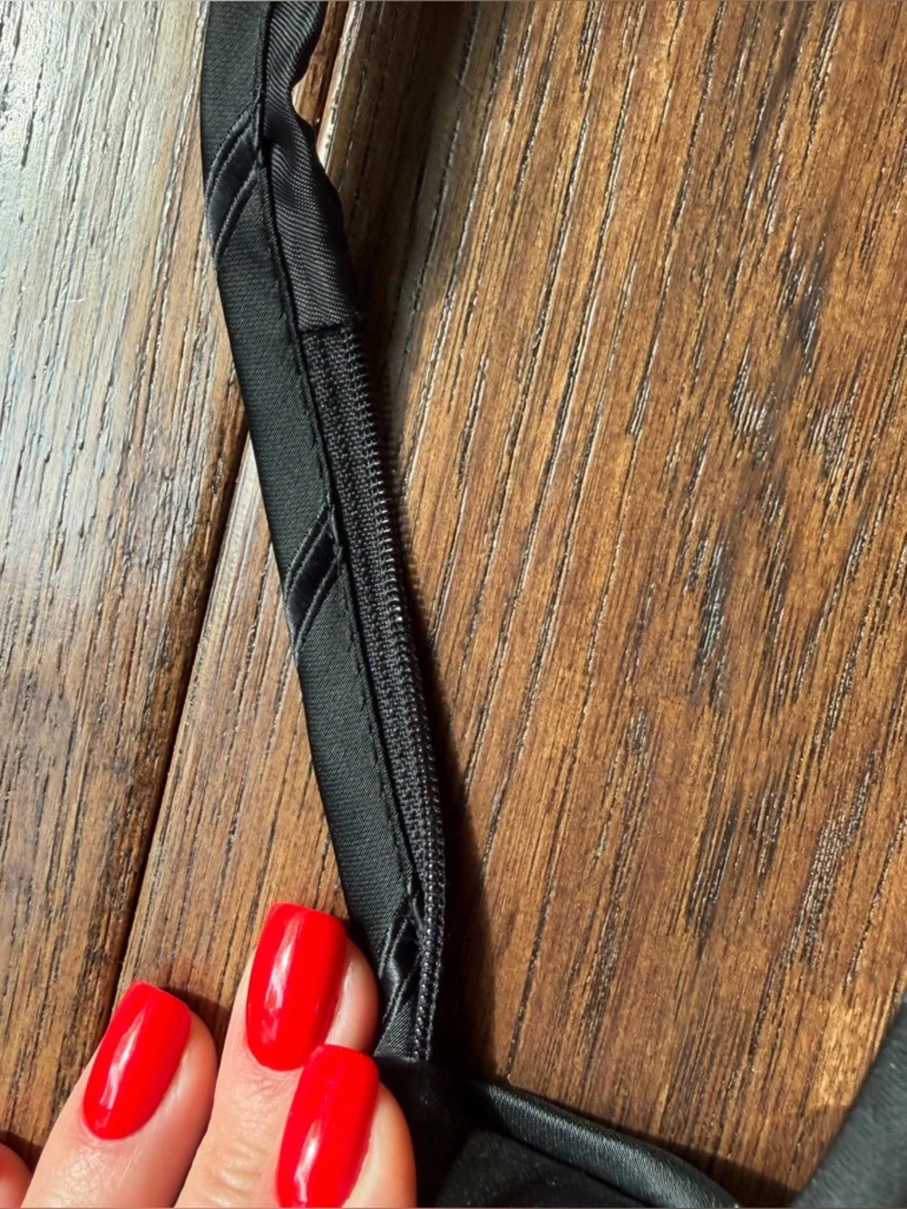 Bergamo New York Boys Black Striped Zipper Tie - 14